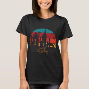 Sydney Australia Harbour Retro Travel T-Shirt