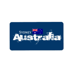 Sydney, Australia Labels