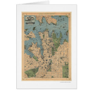 Sydney Australia Map 1922