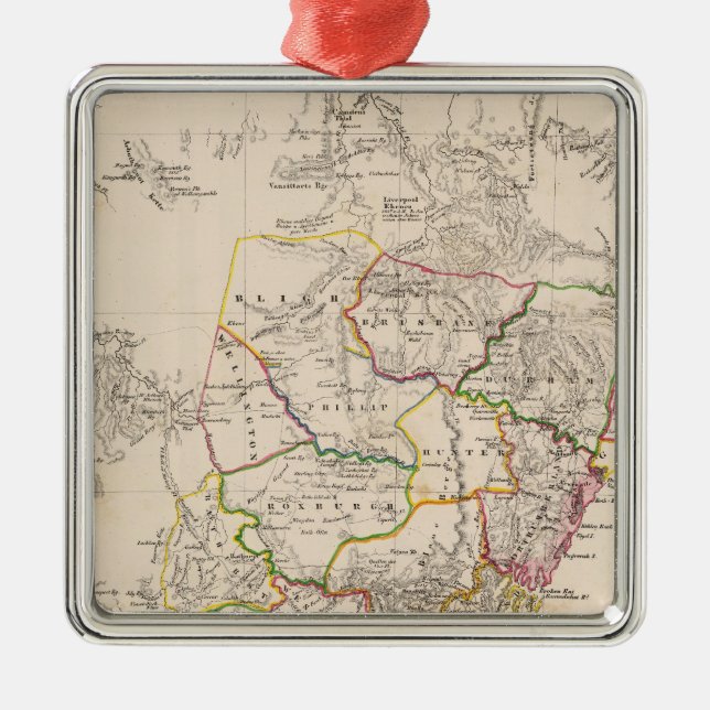 Sydney Australia Metal Tree Decoration (Front)