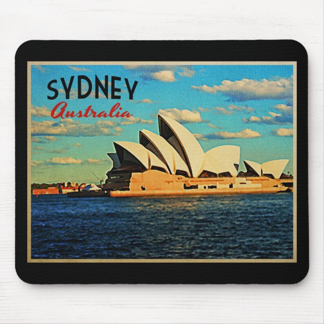 Sydney Australia Mouse Mat (Front)