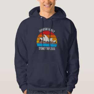 Sydney Australia Opera House Custom Vacation Hoodie