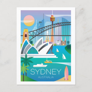 Sydney, Australia Postcard