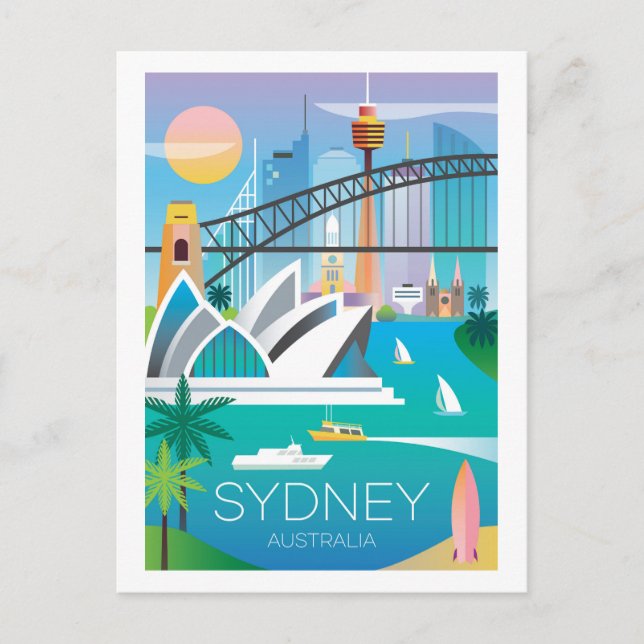 Sydney, Australia Postcard (Front)