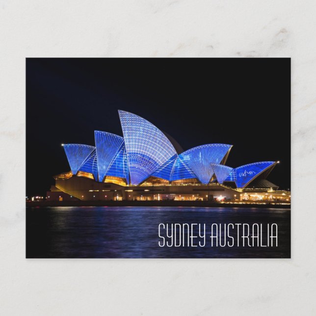 Sydney Australia Postcard (Front)