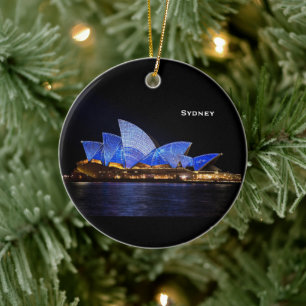 Sydney Australia Scenic Christmas Ornament
