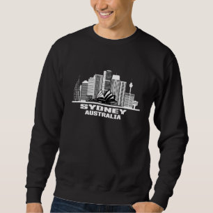 Sydney Australia Skyline Australians Australian Ci Sweatshirt