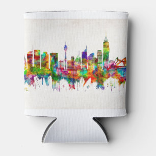 Sydney Australia Skyline Can Cooler