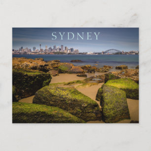  Sydney Australia Skyline, Sydney Harbour NP Postcard