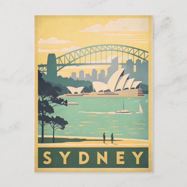 Sydney, Australia - Stunning Landmark Views Postcard (Front)