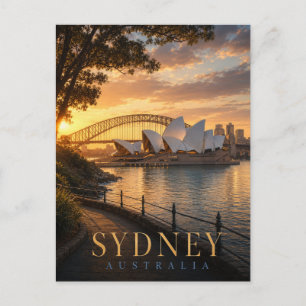 Sydney Australia Sydney Opera House REALMS Postcard