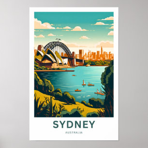 Sydney Australia Travel Print