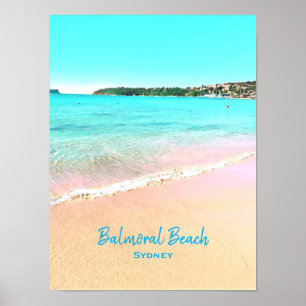 Sydney Balmoral Beach nature scenery Poster
