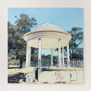 Sydney Balmoral Beach white Rotunda Jigsaw Puzzle