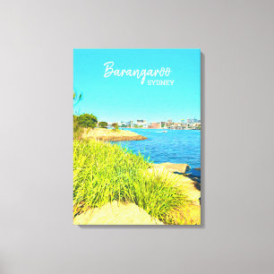 Sydney Barangaroo scenic travel Canvas Print