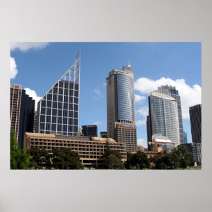 sydney buildings poster