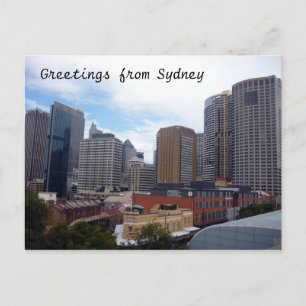 sydney city postcard