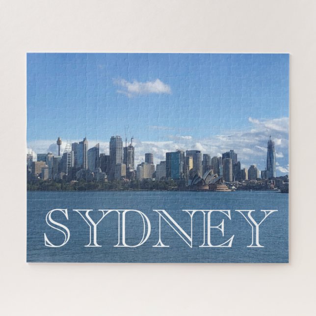 sydney city skyline jigsaw puzzle (Horizontal)