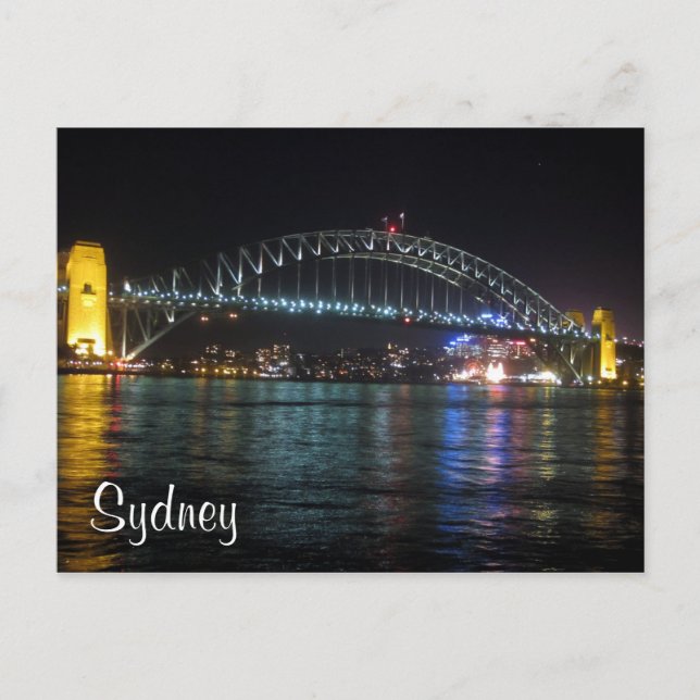 sydney coat hanger night postcard (Front)