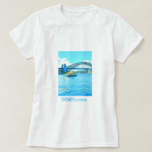 Sydney Ferry Harbour Bridge T-Shirt
