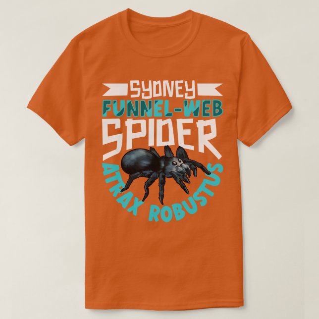 Sydney funnel web spider T-Shirt (Design Front)