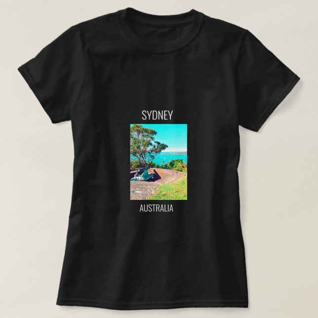 Sydney Georges Head Mosman Australia T-Shirt (Design Front)