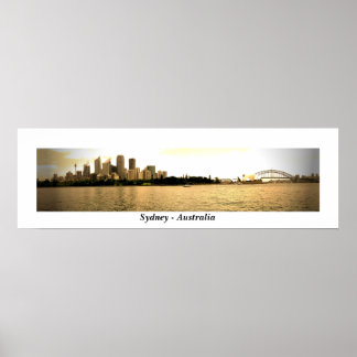 Sydney Gold Poster
