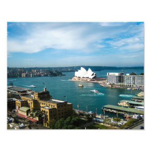 Sydney Harbor and the Opera House - Photo Print
