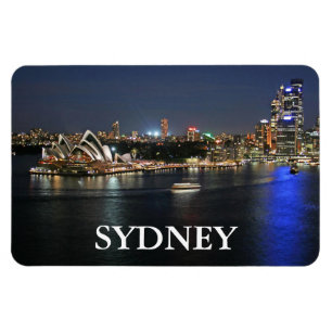 Sydney Harbor at Circular Quay Magnet