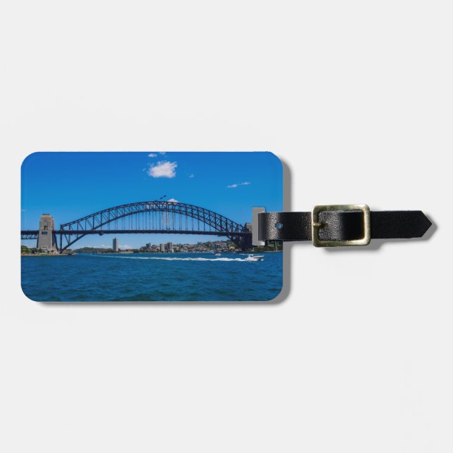 Sydney Harbor Bridge Luggage Tag (Front Horizontal)