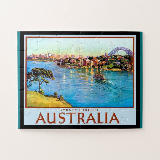 Sydney Harbour Australia Jigsaw Puzzle | Zazzle.co.uk