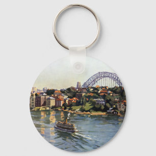 Sydney Harbour, Australia Key Ring