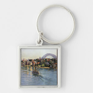 Sydney Harbour Australia Key Ring