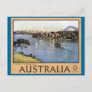 Sydney Harbour, Australia Postcard
