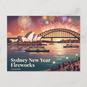 Sydney Harbour Australia Postcard