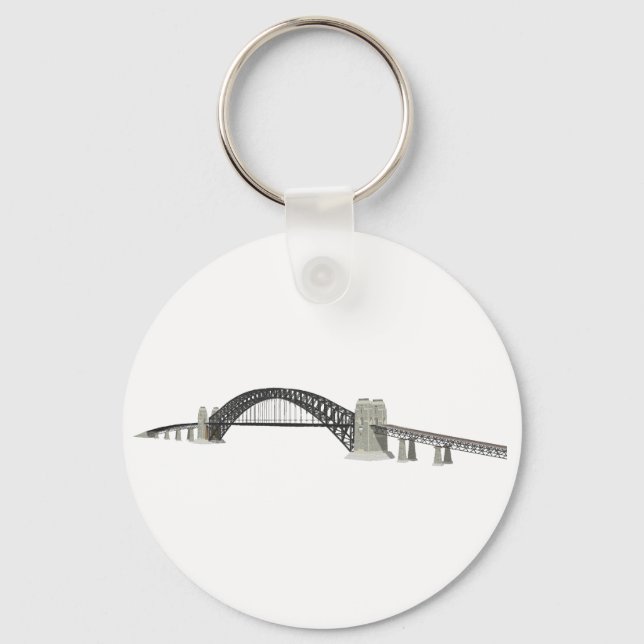 Sydney Harbour Bridge: 3D Model: Key Ring (Front)