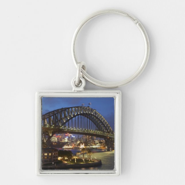 Sydney Harbour Bridge and Park Hyatt Sydney Hotel Key Ring (Front)
