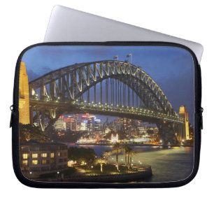 Sydney Harbour Bridge and Park Hyatt Sydney Hotel Laptop Sleeve