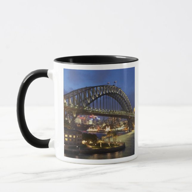 Sydney Harbour Bridge and Park Hyatt Sydney Hotel Mug (Left)