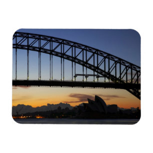 Sydney Harbour Bridge and Sydney Opera House at 2 Magnet