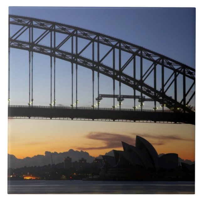 Sydney Harbour Bridge and Sydney Opera House at 2 Tile (Front)