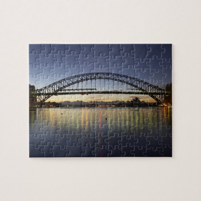 Sydney Harbour Bridge and Sydney Opera House at Jigsaw Puzzle (Horizontal)