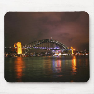 Sydney Harbour Bridge at Night Mouse Mat