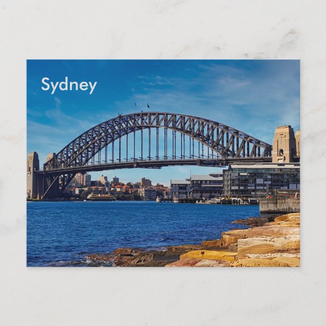 Sydney Harbour Bridge Australia Postcard (Front)