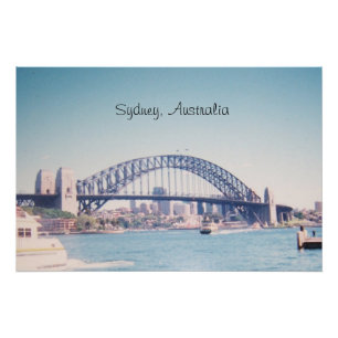 Sydney Harbour Bridge, Australia Poster