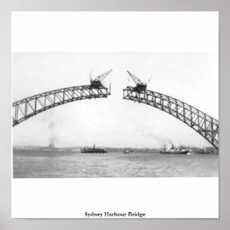 Sydney Harbour Bridge, Australia Poster