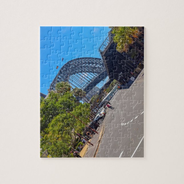 Sydney Harbour Bridge in Sydney Australia Jigsaw Puzzle (Vertical)