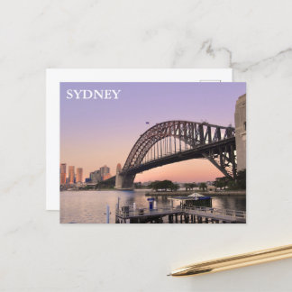 Sydney harbour bridge, Landmark Australia Postcard