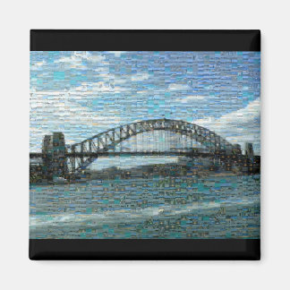 Sydney Harbour Bridge magnet (mosaic)