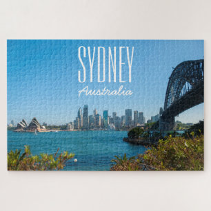 Sydney Harbour Bridge & Opera House, 1014 pieces Jigsaw Puzzle